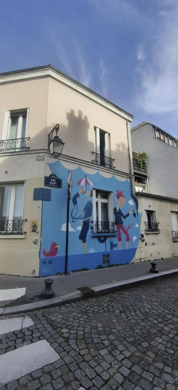 Studio Paris 13 Quartier Butte-Aux-Cailles Екстер'єр фото