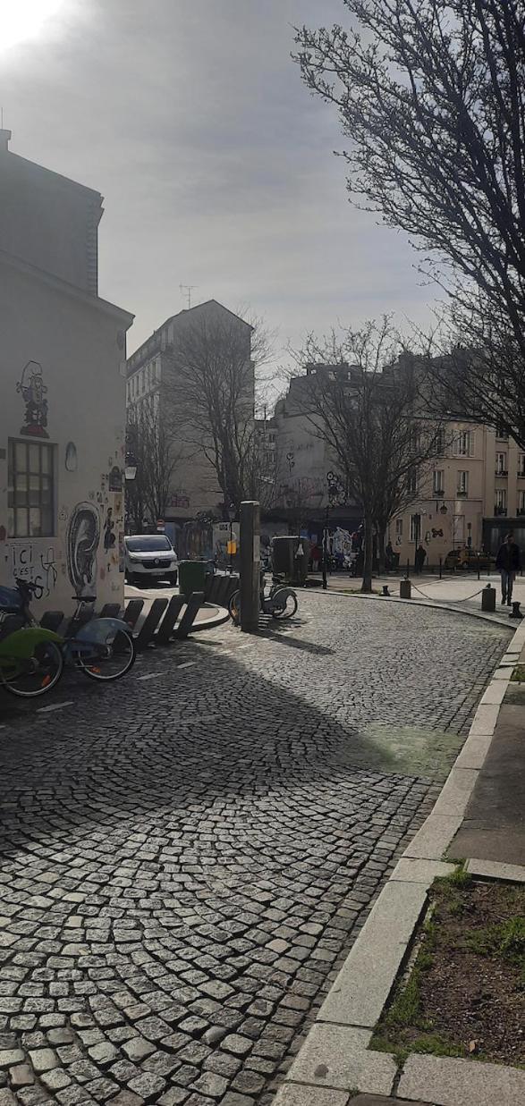 Studio Paris 13 Quartier Butte-Aux-Cailles Екстер'єр фото