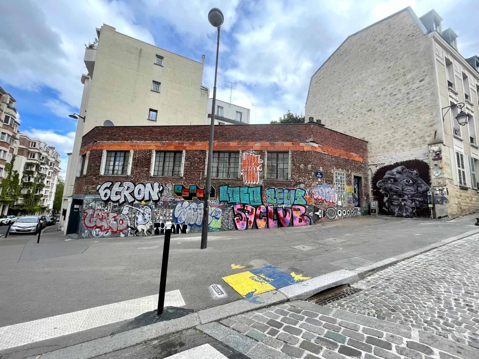 Studio Paris 13 Quartier Butte-Aux-Cailles Екстер'єр фото
